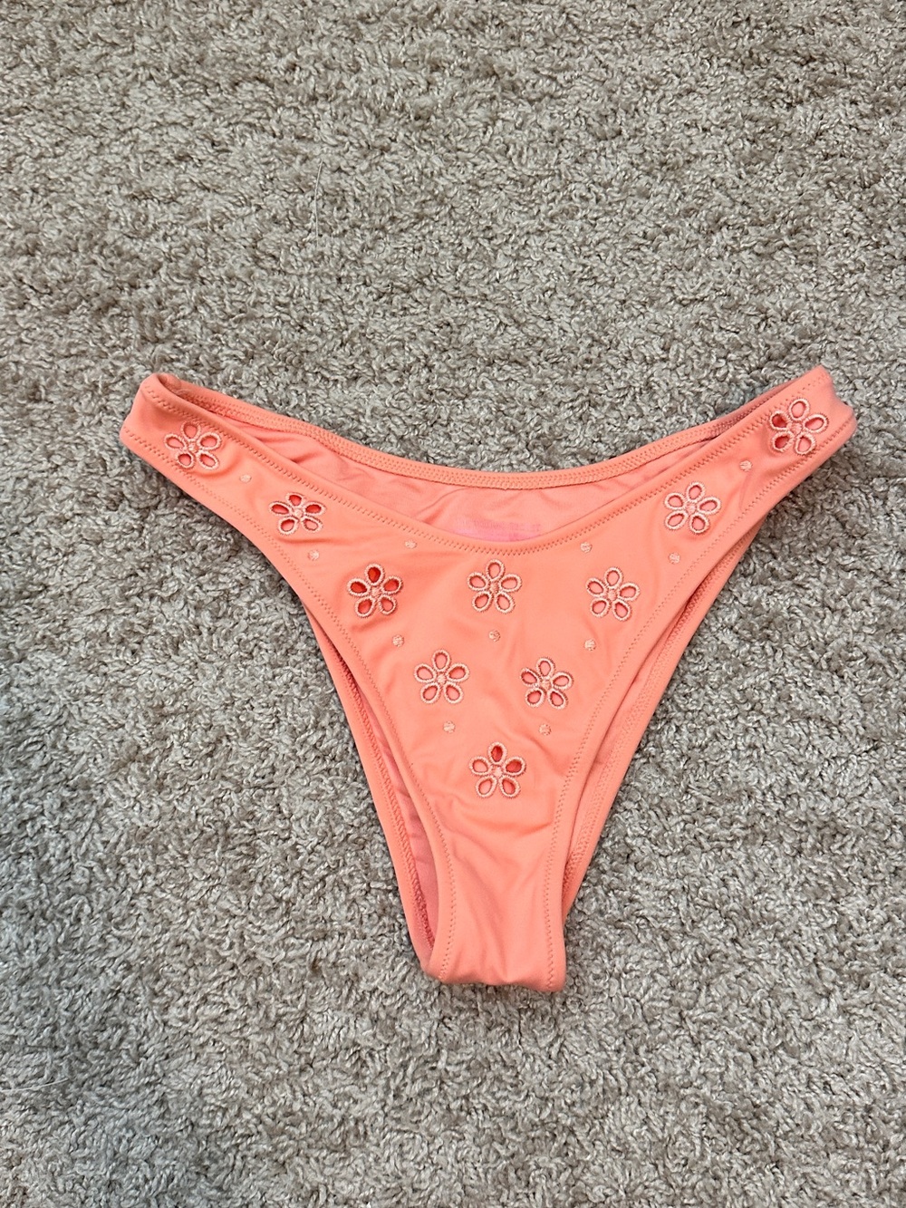 Victoria’s secret Coral Eylet Bikini Bottom